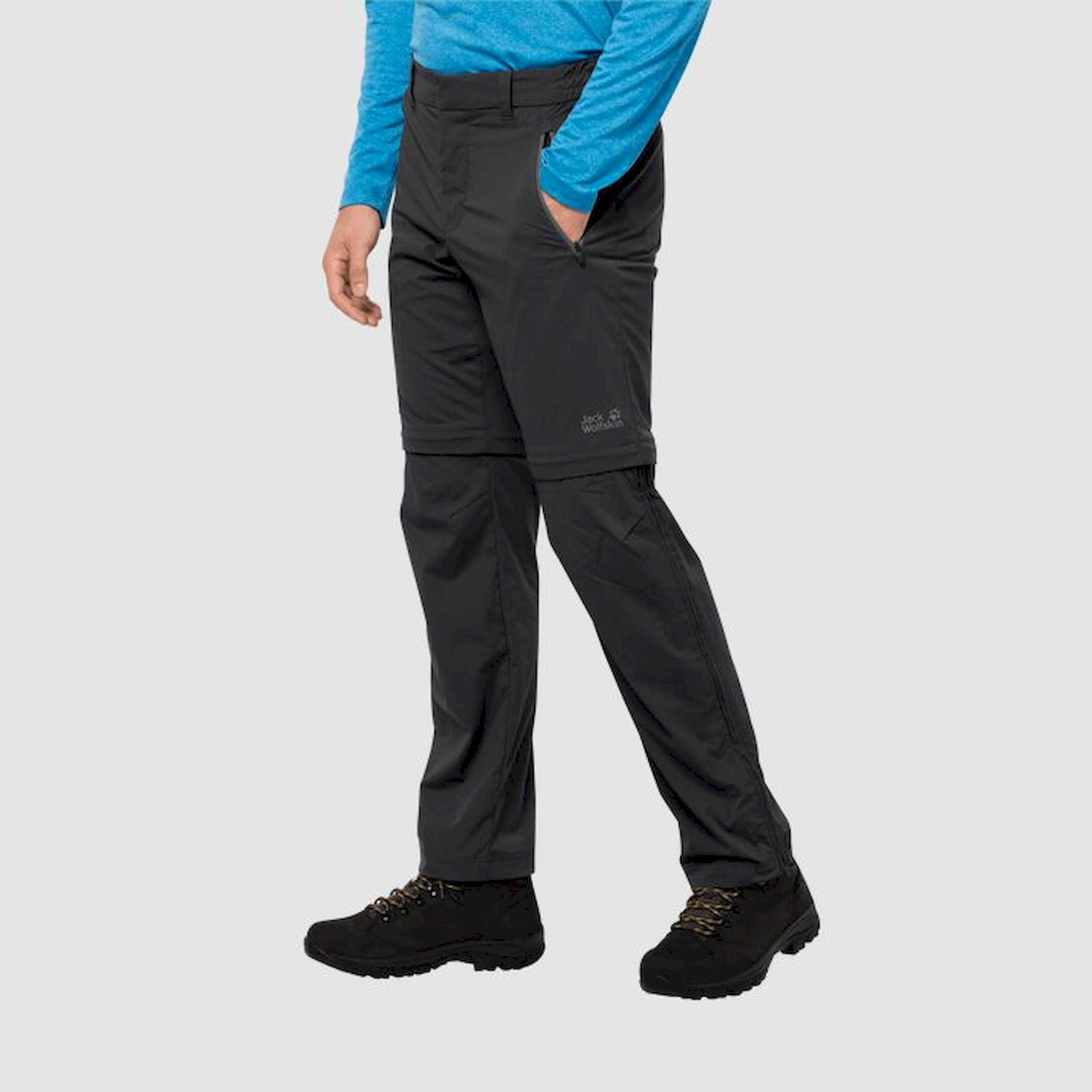 Jack Wolfskin Overland Zip Away - Softshell trousers - Men's