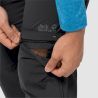 Jack Wolfskin Overland Zip Away - Softshell trousers - Men's