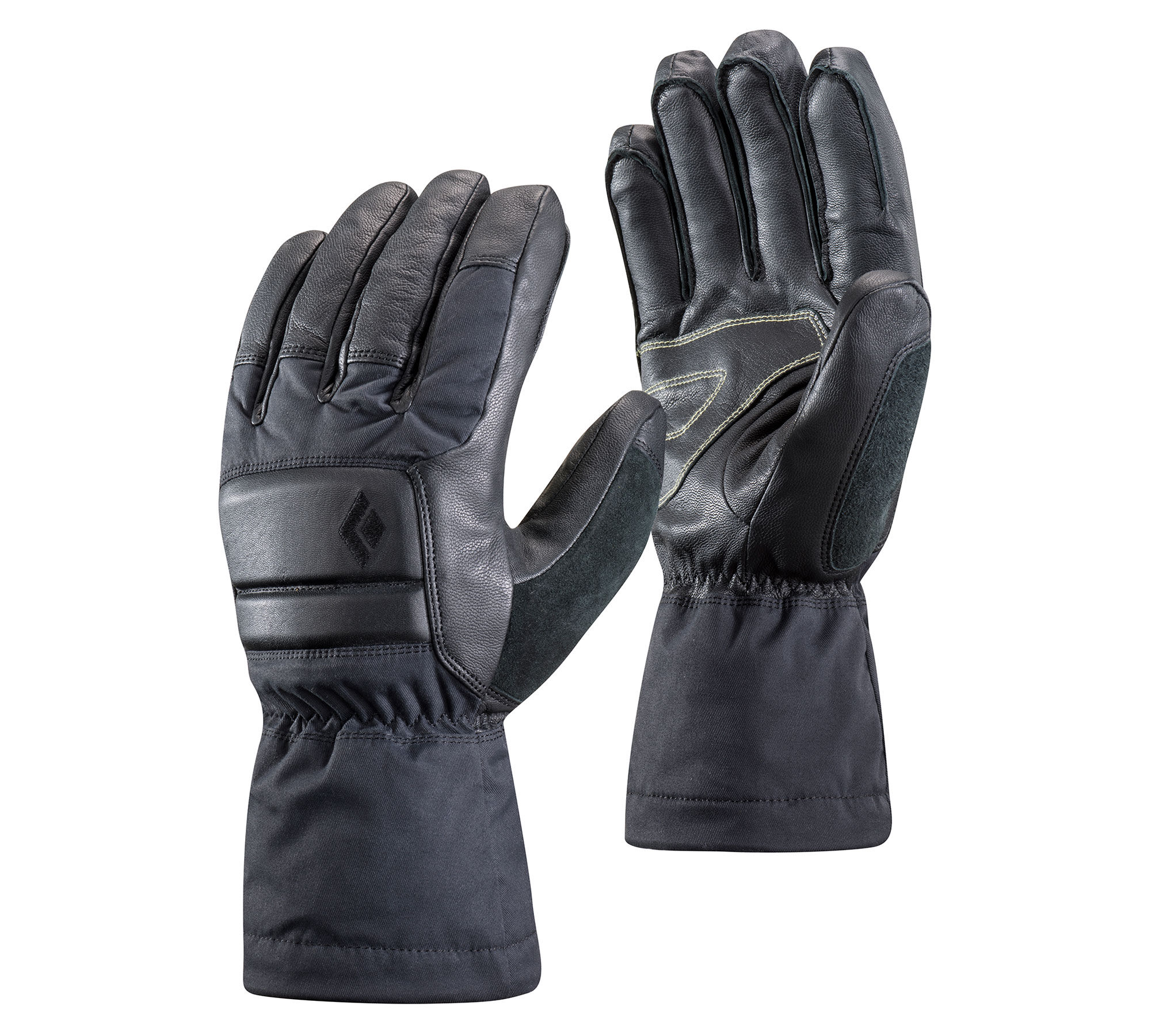 Black Diamond Spark Mitts – Guanti Da Sci Uomo Con Tecnologia BD.dry, Tomaia In Pelle Di Capra, Isolamento Primaloft Gold, Temperatura -18/-9°C