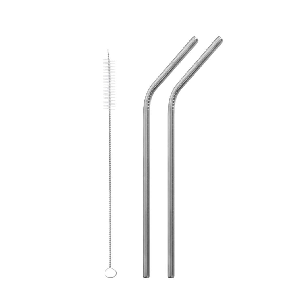 Qwetch Paille Originals Lot De 2 + Goupillon - Pailles | Hardloop