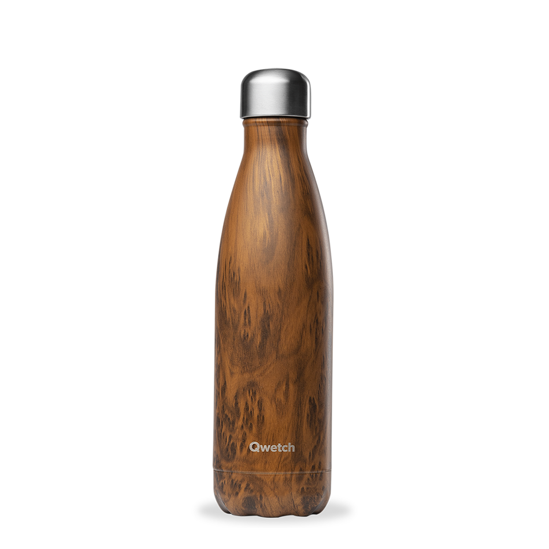 Qwetch Wood - Botella térmica