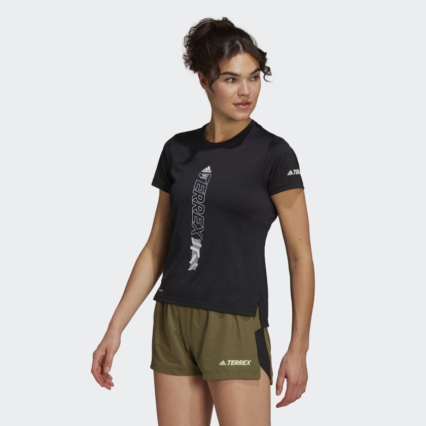Adidas Terrex Terrex Agravic Shirt - T-shirt - Dam | Hardloop