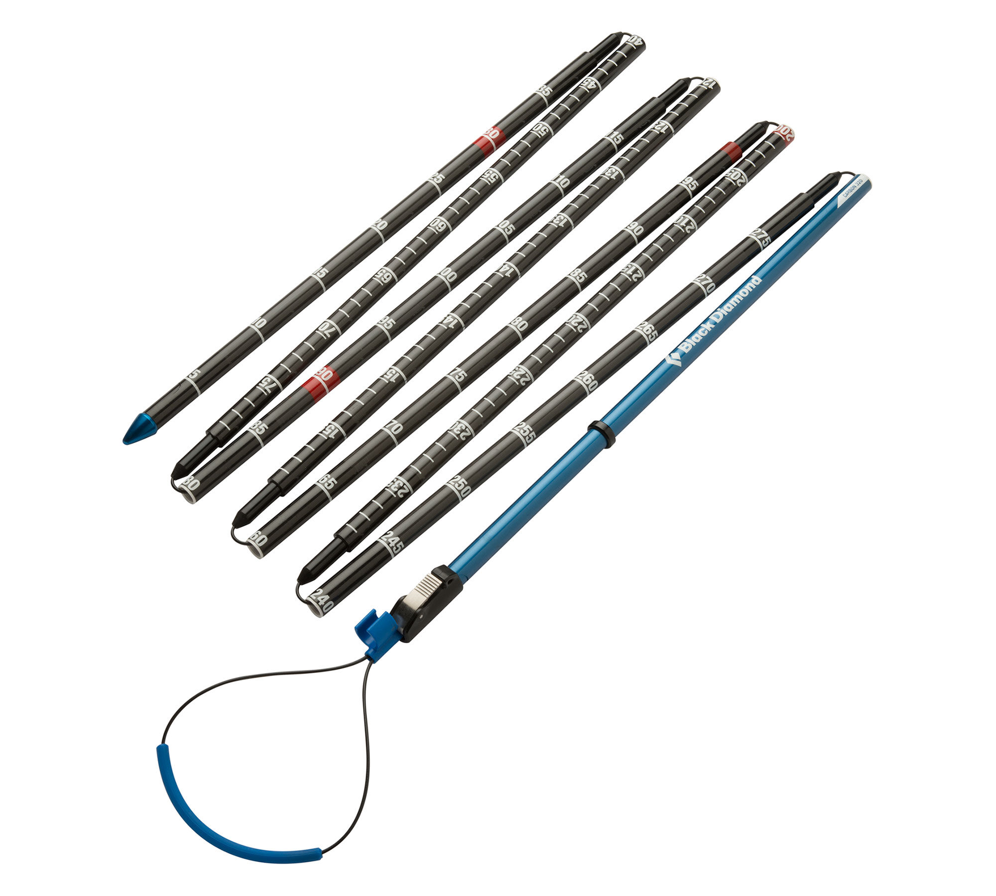 Black Diamond QuickdraProbe Carbon 320 - Sonda lawinowa | Hardloop