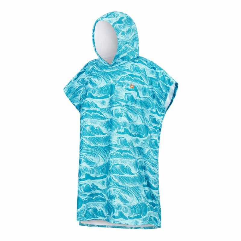 After Essentials Poncho Ocean - Regenponcho