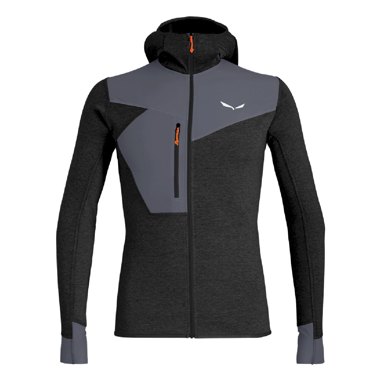 Salewa Puez 2 Dry Hooded Full Zip Top - Polaire homme | Hardloop