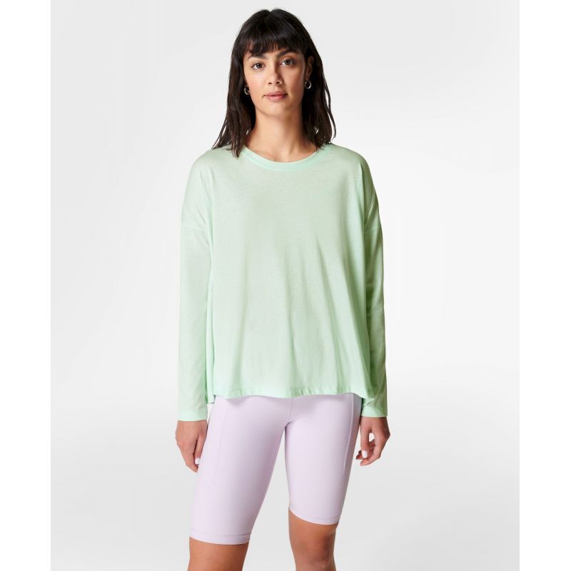 Sweaty Betty Easy Peazy Sustainable Top - T-shirt damski | Hardloop