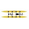Chiliboats Tandem Bikeboat Hybride Up&Rec