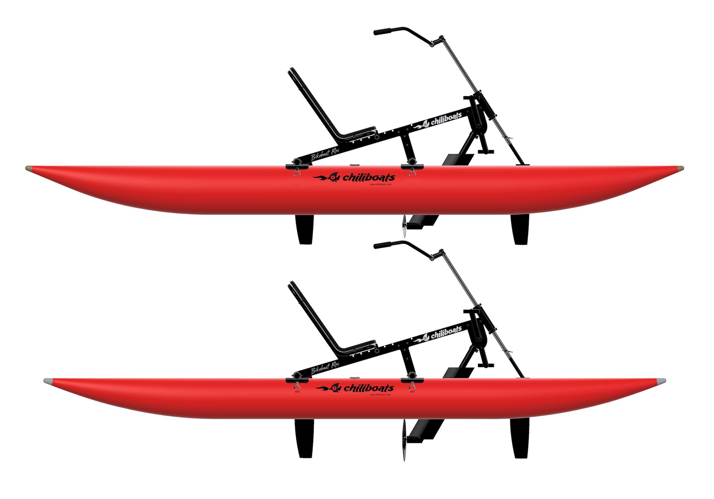 Chiliboats Bikeboat Rec XL | Hardloop