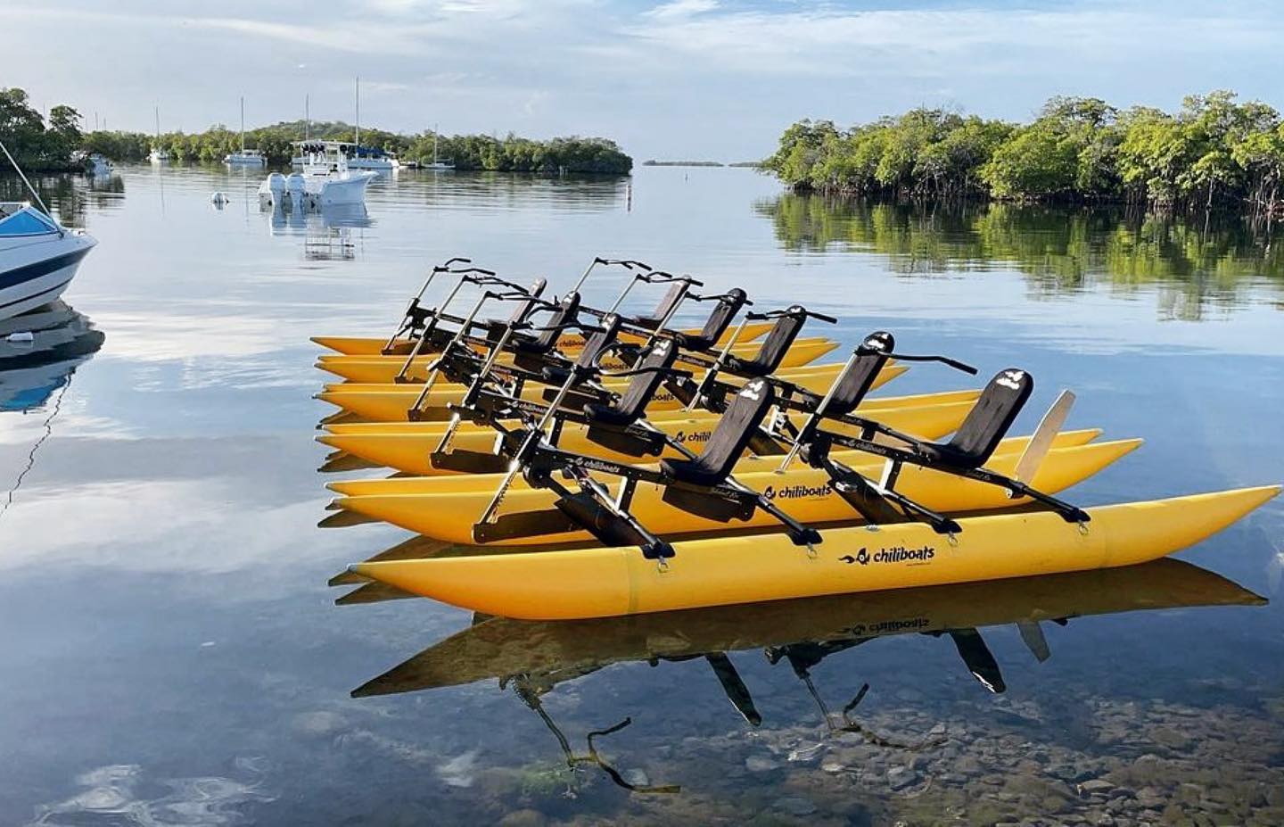 Chiliboats Tandem Bikeboat Rec | Hardloop