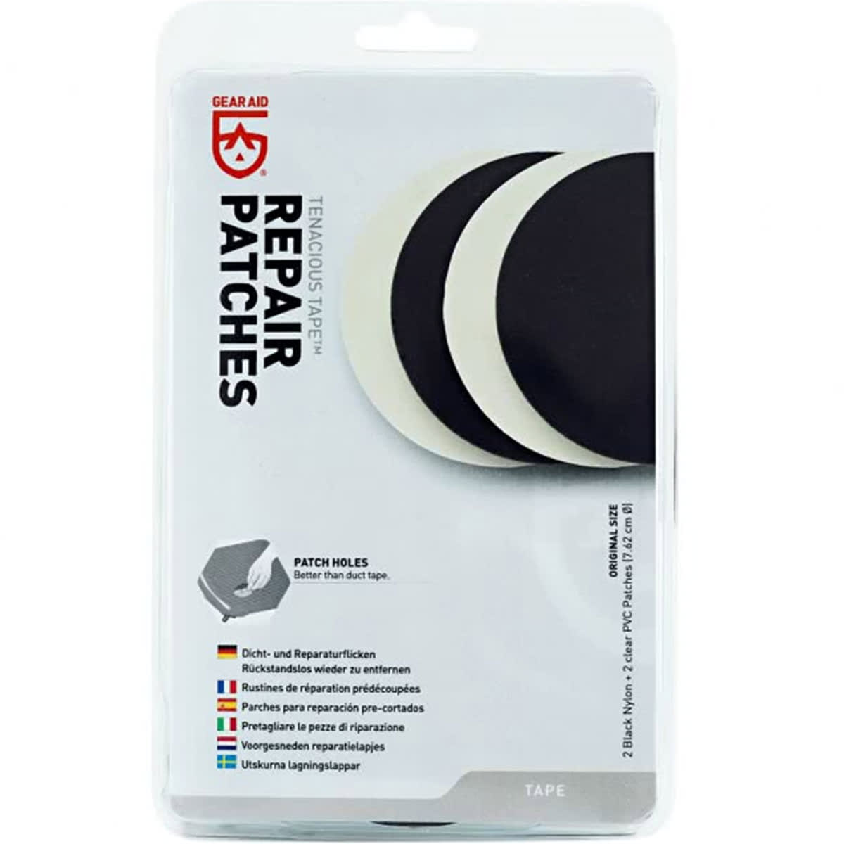 McNett Tenacious Tape Patches Ronds | Hardloop