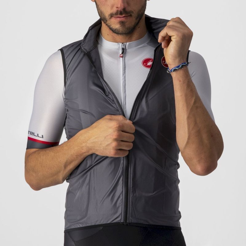 Castelli Aria Vest - Fietsjack - Heren