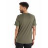 Icebreaker Tech Lite II SS Tee Ski Stripes - Merino wool base layer - Men's