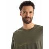 Icebreaker Tech Lite II SS Tee Ski Stripes - Merino wool base layer - Men's