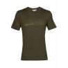 Icebreaker Tech Lite II SS Tee Ski Stripes - Merino wool base layer - Men's