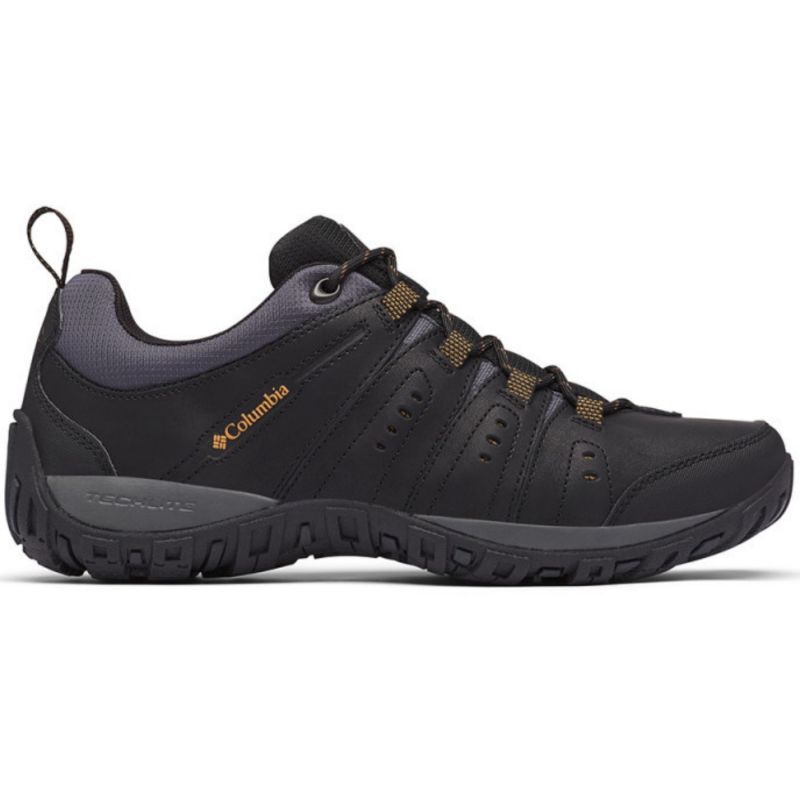 Columbia Woodburn 2 Waterproof - Chaussures randonnée homme Black / Goldenrod 44.5