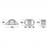 Husky Falcon 2 - Tenda da campeggio