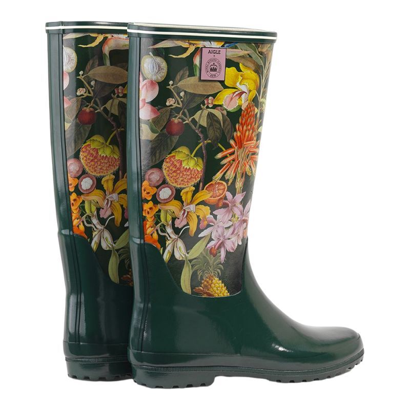 Aigle Venise Print Bottes de pluie femme Hardloop