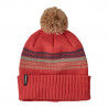Forest Stripe Knit : Sumac Red