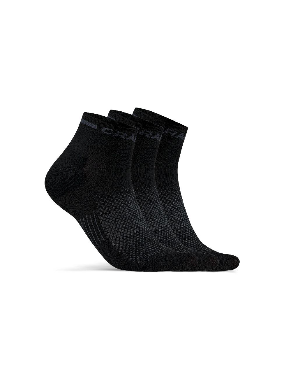 Craft Core Dry Mid Sock 3-Pack - Chaussettes | Hardloop
