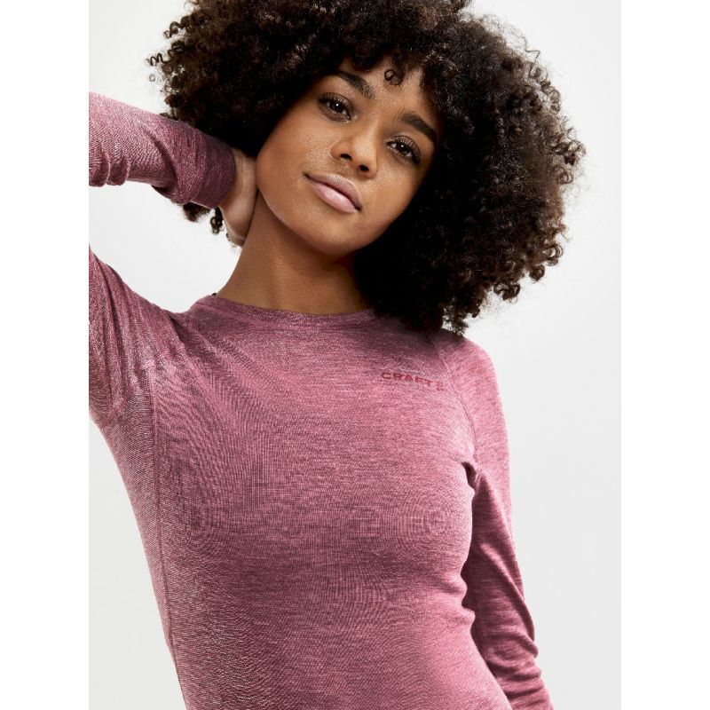 Craft Core Wool Merino LS Tee - Camiseta de lã merino mulher | Hardloop