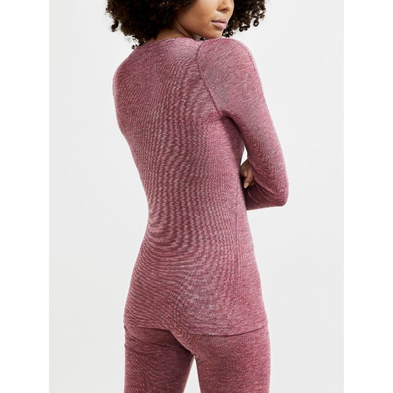 Craft Core Wool Merino LS Tee - T-shirt en laine mérinos femme | Hardloop