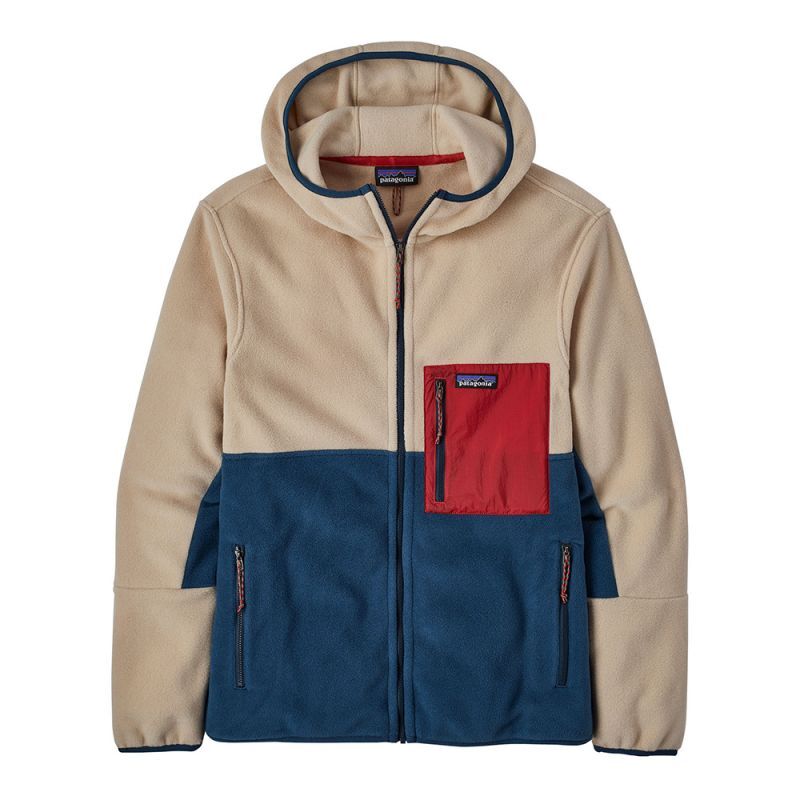 Giacca tecnica in pile con cappuccio Triple Canyon™ II Grid da uomo