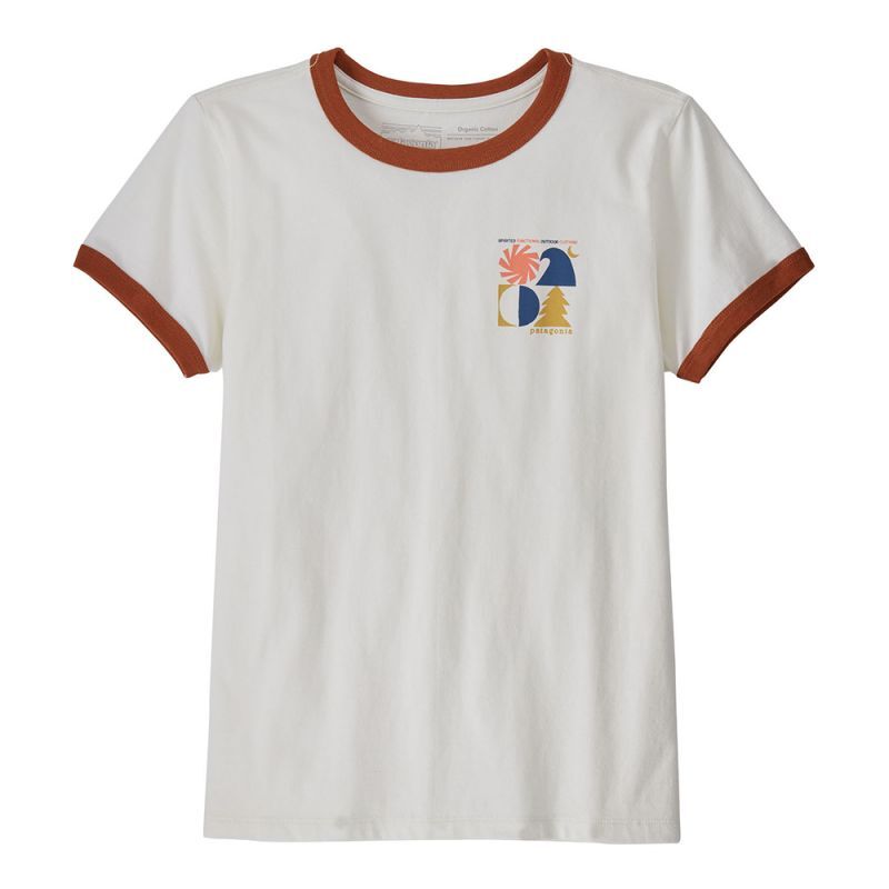 Patagonia Spirited Seasons Organic Ringer - T-shirt - Women's