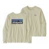 Patagonia L/S P-6 Logo Responsibili-Tee - T-shirt femme | Hardloop