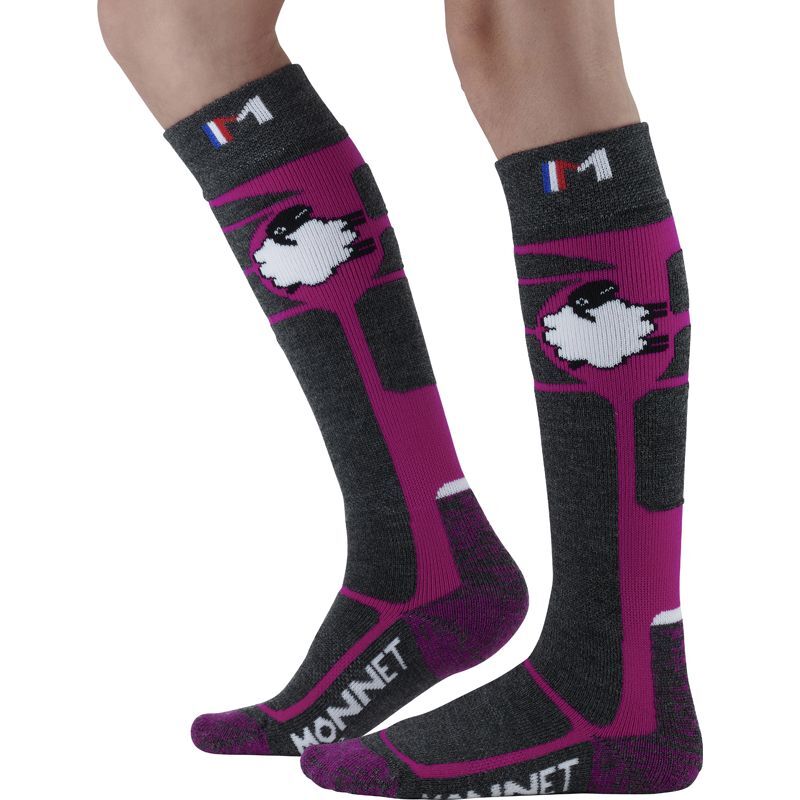Monnet Wooly Kids - Chaussettes ski enfant | Hardloop