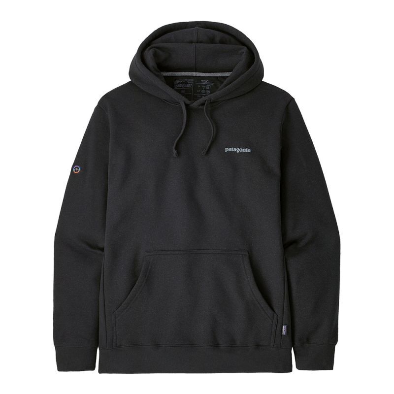 Mens black 2025 patagonia hoodie