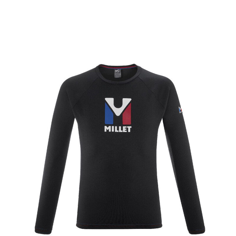 Millet Trilogy Logo Wool Ts Ls - T-shirt meski | Hardloop