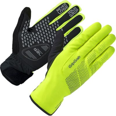 Ride Hi-Vis Waterproof Winter Gloves - Cycling gloves