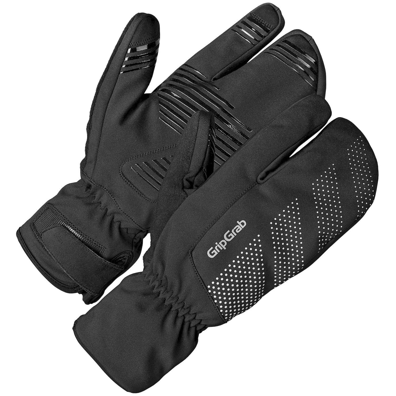 GripGrab Ride Windproof Deep Winter Lobster Gloves -  Cyklistické rukavice na kolo