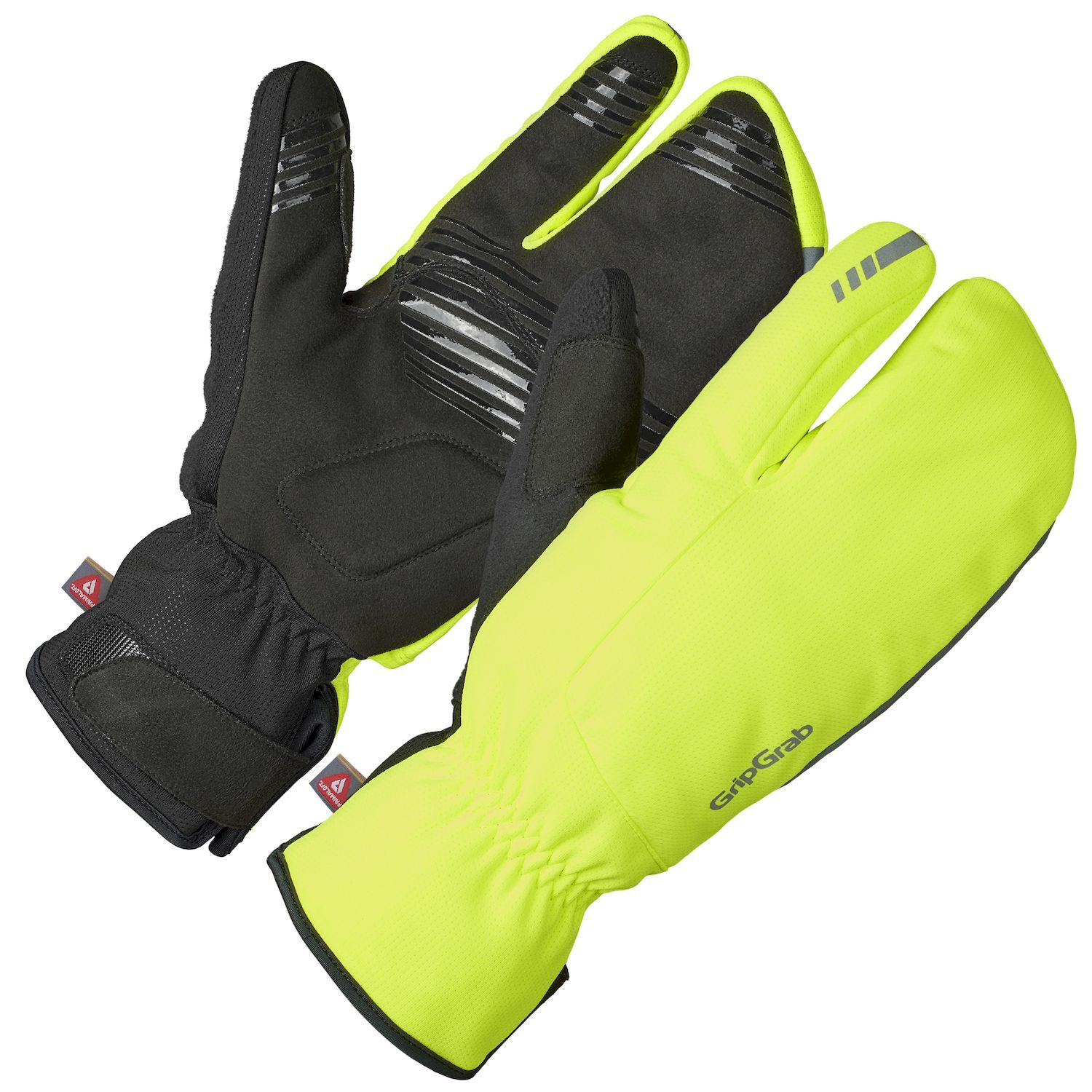 GripGrab Nordic 2 Windproof Deep Winter Lobster Gloves -  Cyklistické rukavice na kolo