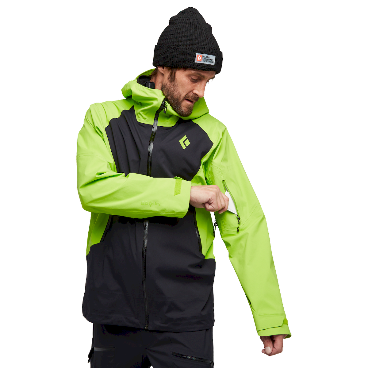 Black diamond shop ski jacket mens