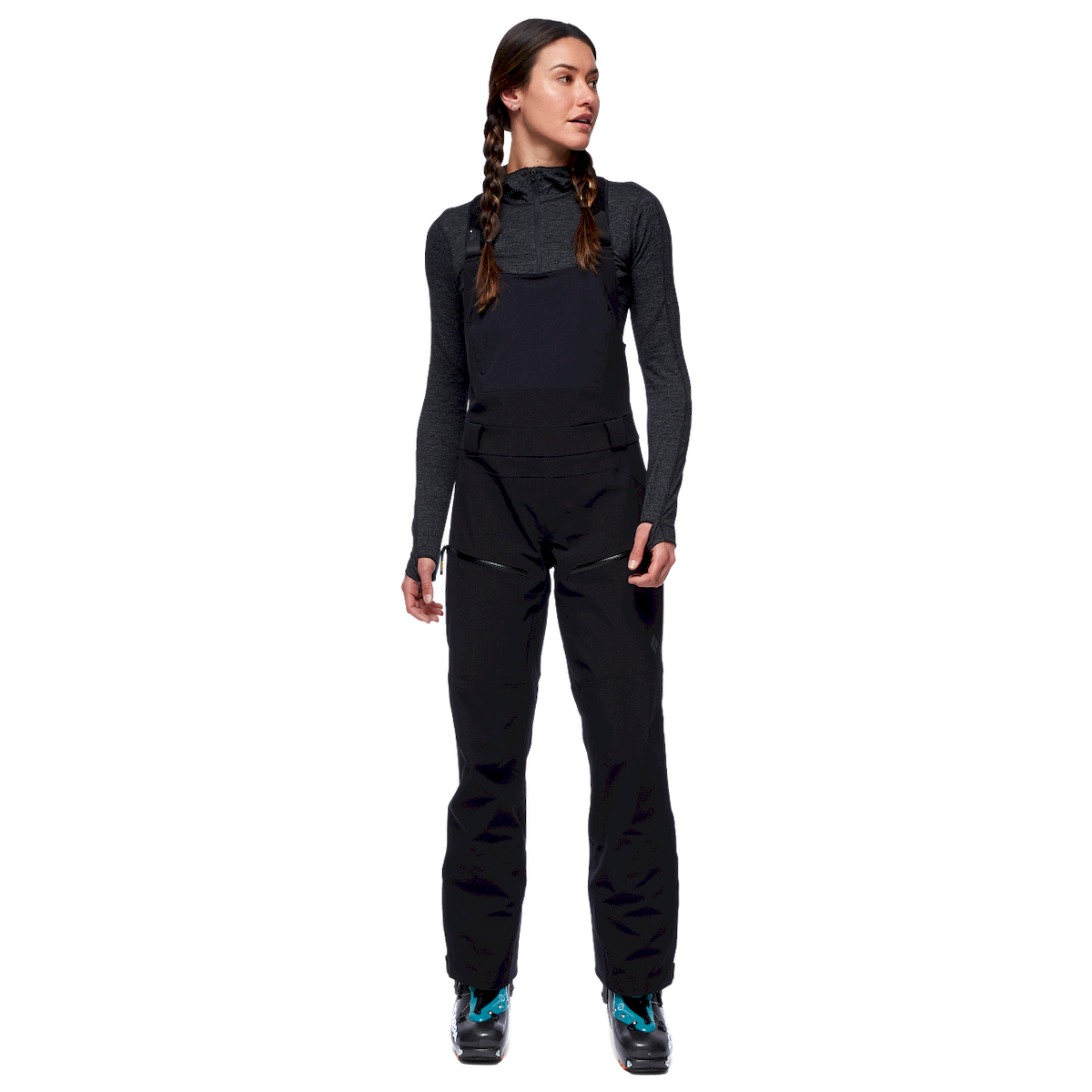 Black Diamond Recon Stretch Bibs - Pantalon ski femme | Hardloop