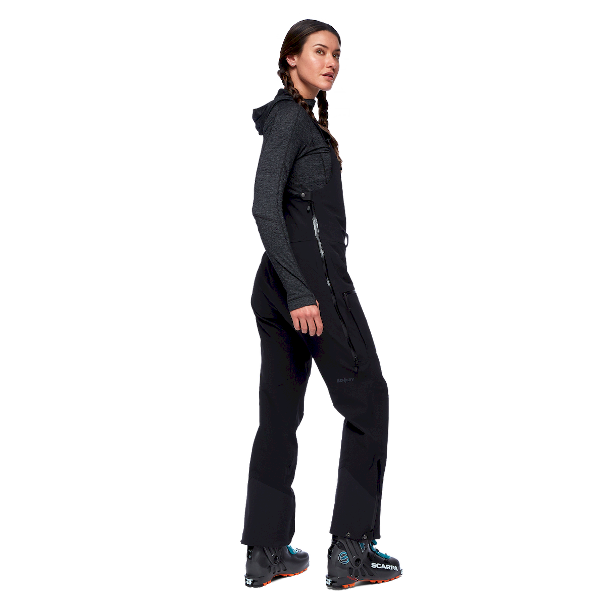 Black Diamond Recon Stretch Bibs - Pantaloni da sci - Donna