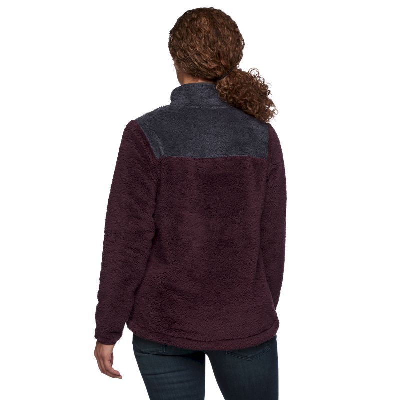 Black Diamond Roadie 1/4 Zip Fleece - Forro polar - Mujer
