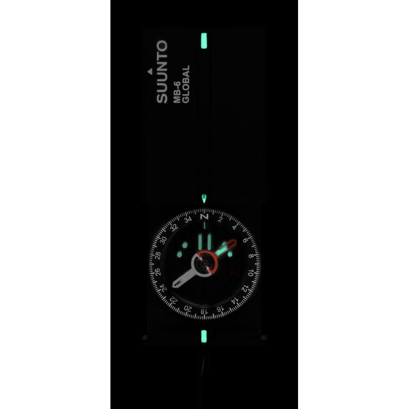 Suunto MB-6 Global - Robusta bussola con custodia protettiva