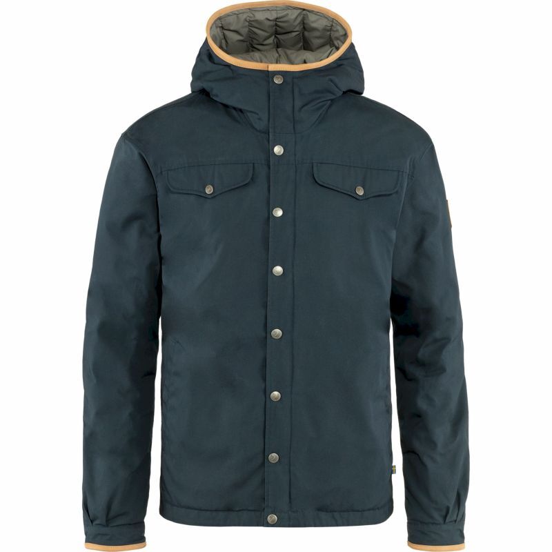 Giacca Piumino Fjällräven Greenland No. 1 Down - Uomo, Impermeabile, Con Cappuccio, Tasca Interna