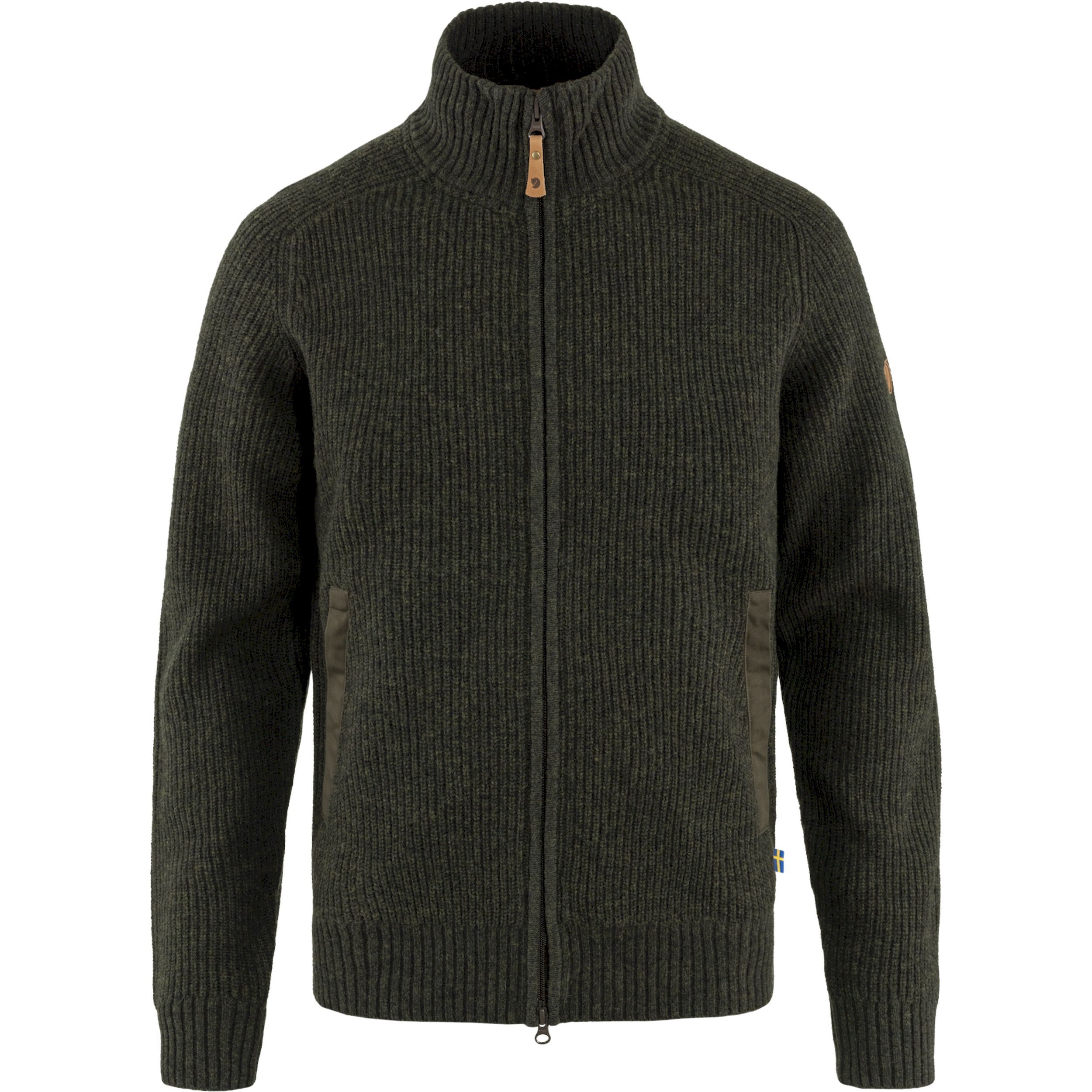 Fjällräven Övik Zip Cardigan Knit - Pullover homme