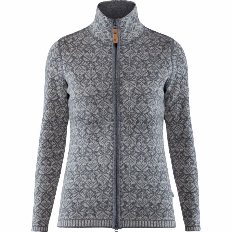 Fjällräven Snow Cardigan - Felpa - Donna