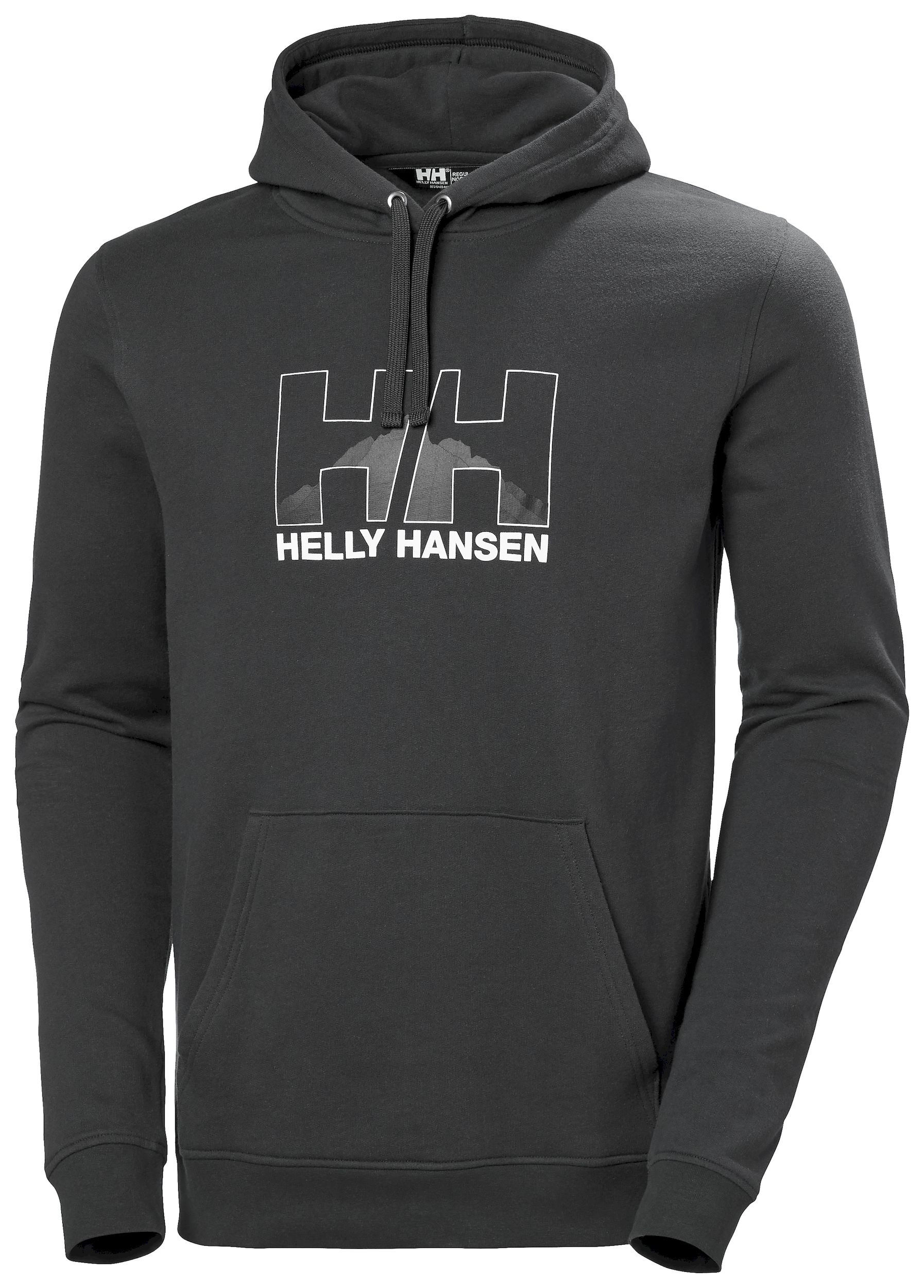 Helly Hansen Nord Graphic Pull Over Hoodie - Munkjacka - Herr