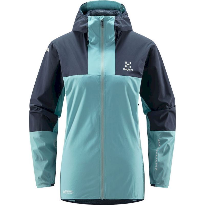 Haglöfs Women's L.I.M Alpha Hood - Regenjack - Dames | Hardloop