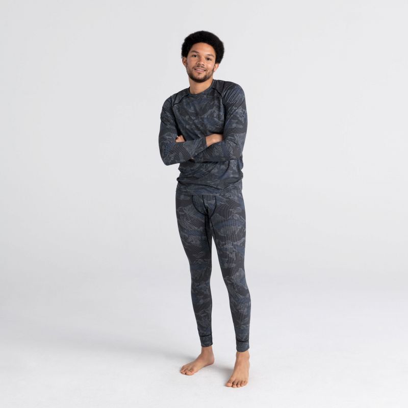 Saxx Quest Quick Dry Mesh Long Sleeve - Base layer - Men's