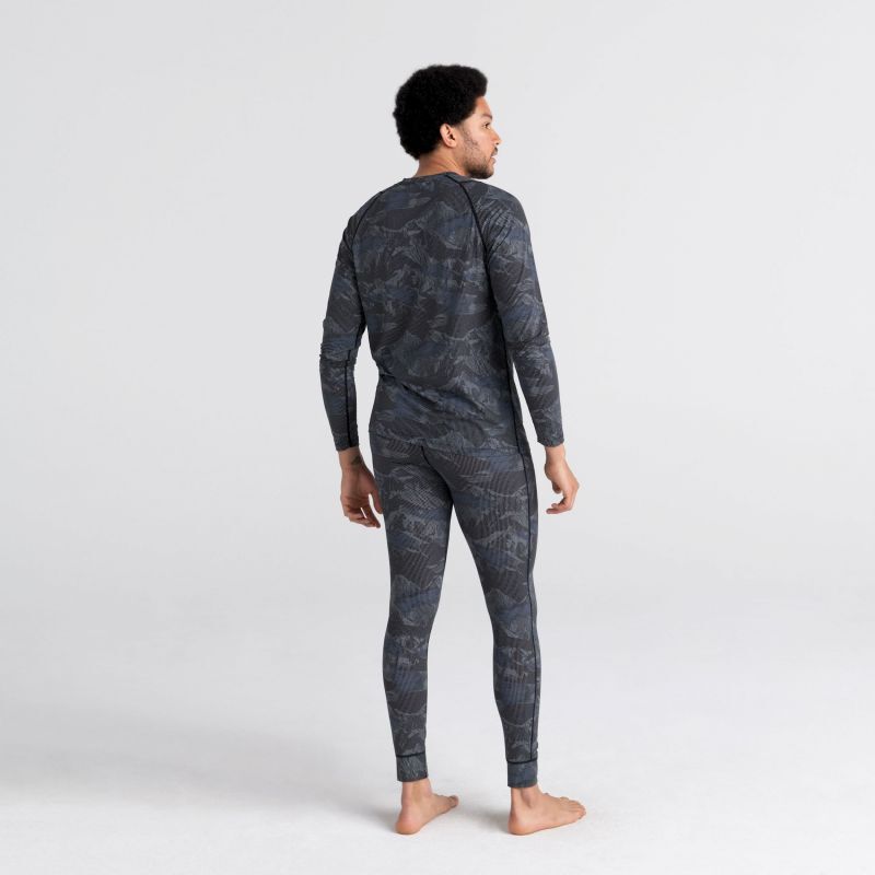Saxx Quest Quick Dry Mesh Long Sleeve - Base layer - Men's