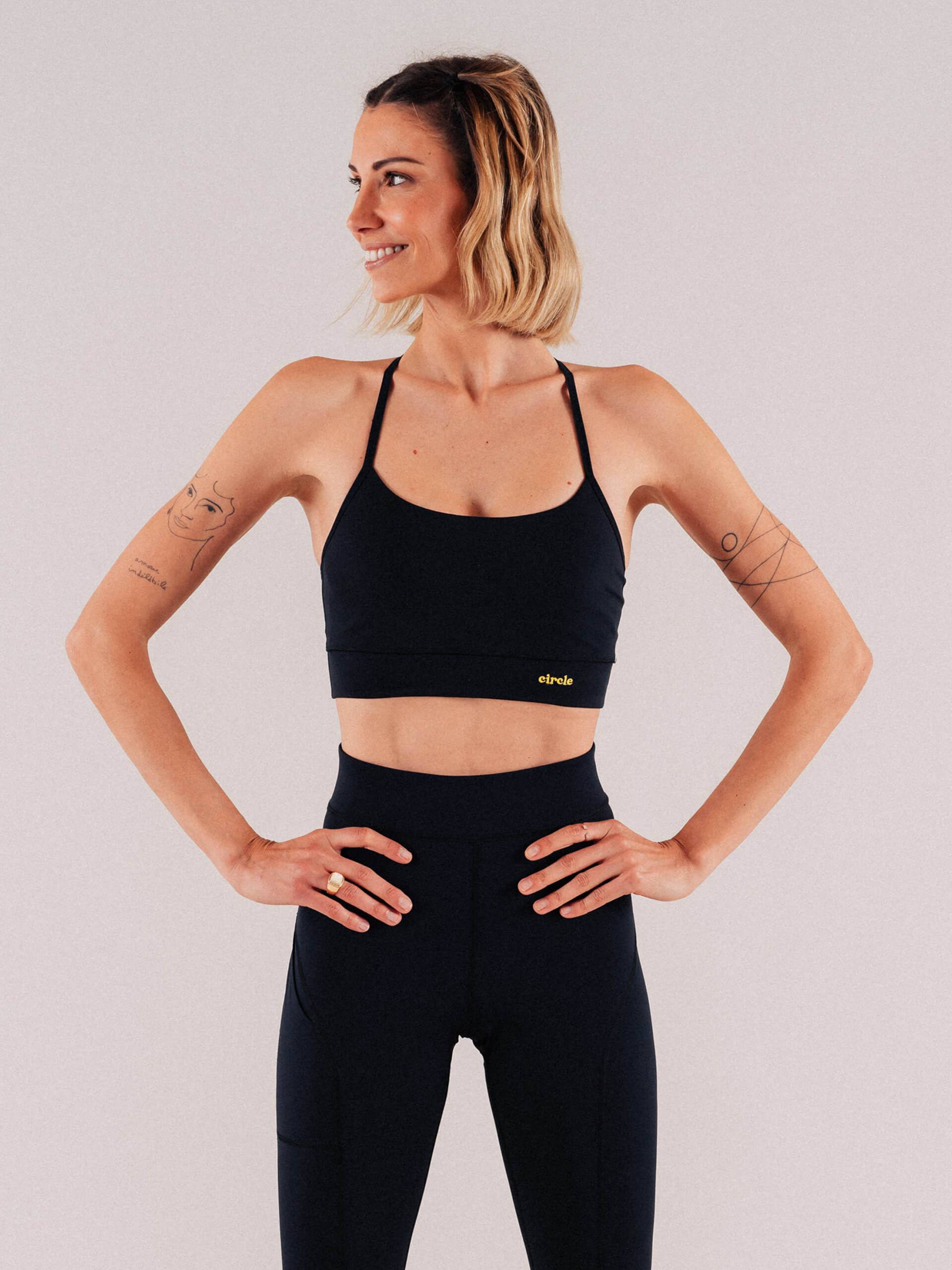 Circle Sportswear Yvette - Alexandra Rosenfeld - Brassière de sport femme | Hardloop