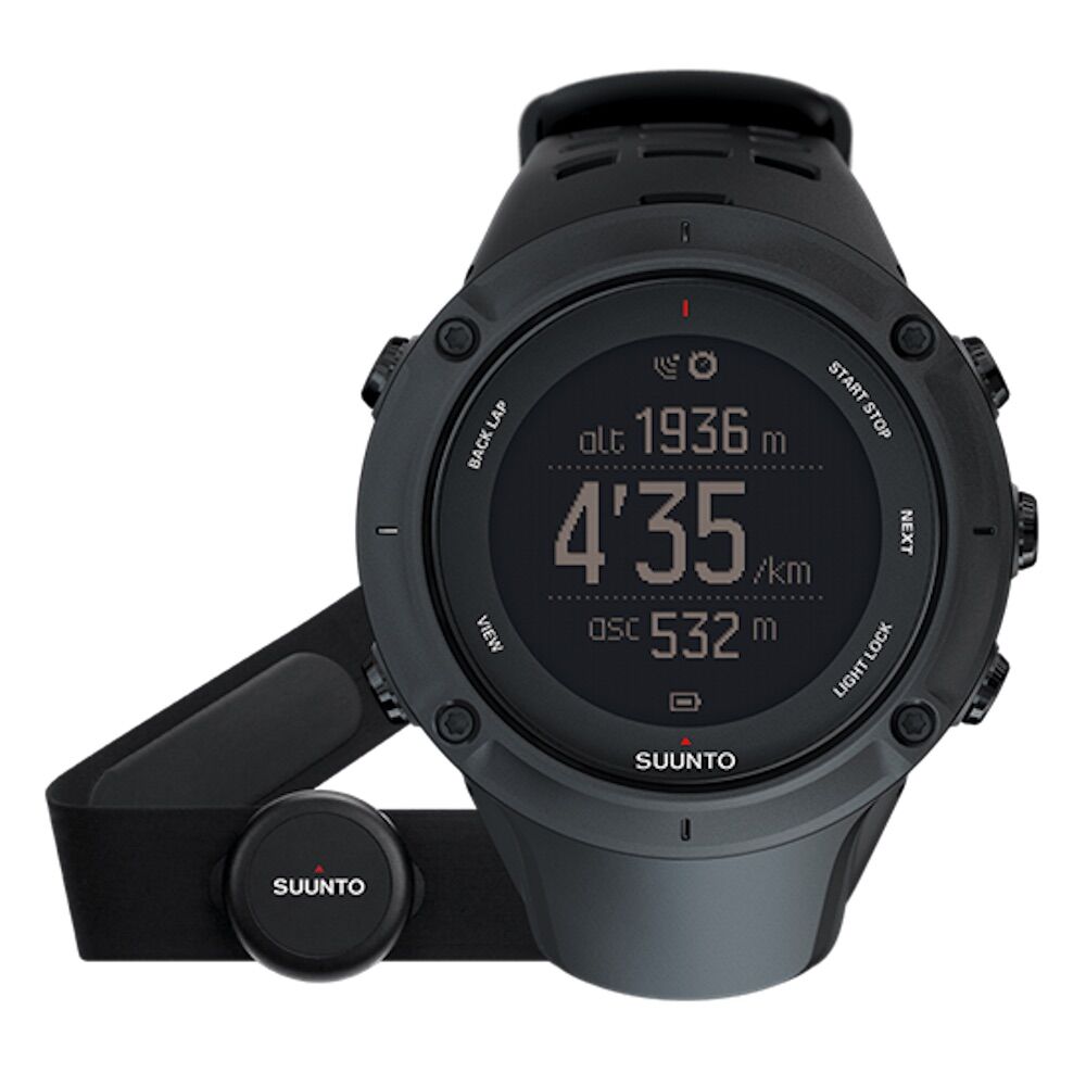 Suunto - Suunto Ambit 3 Peak Black (HR) - GPS Watch