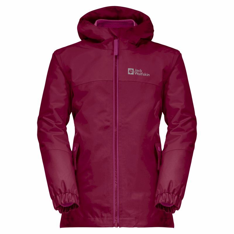Jack Wolfskin G Iceland 3In1 - Kurtka przeciwdeszczowa dziecięca | Hardloop