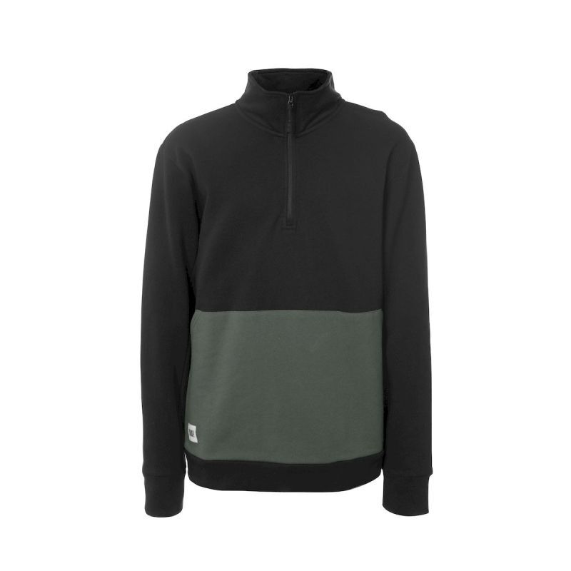 Snap Zip Up Sweater - Sweatshirt | Hardloop